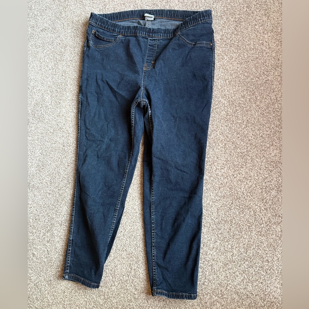 Lane Bryant Petite Dark Blue Women's Jeans